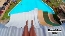 Scary water slide