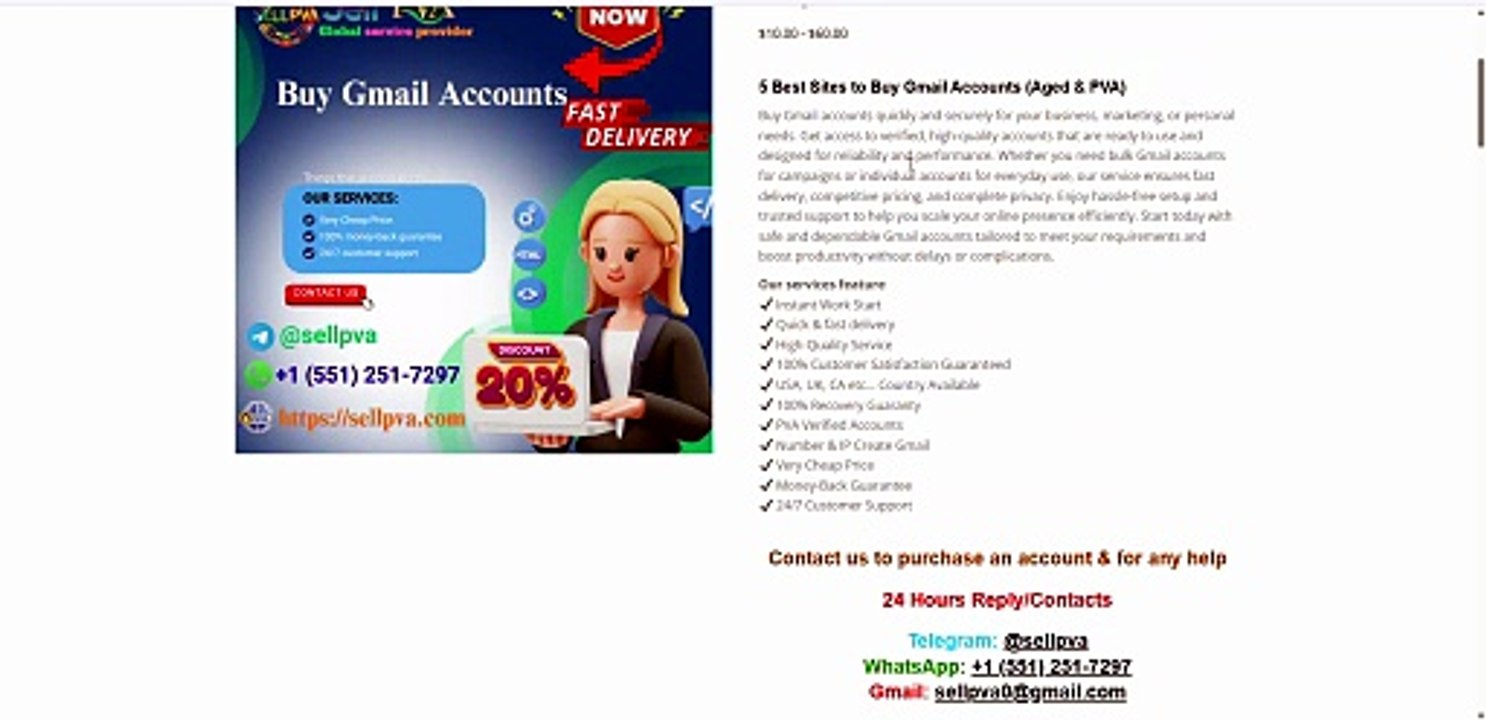 Explore 10 Trusted Websites for Aged Gmail Account Insights