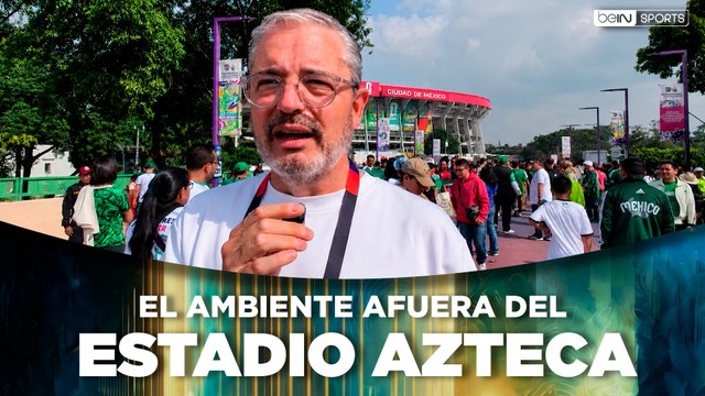 Ya se siente el ambiente afuera del Estadio Ciudad de México para el Mundial 2026