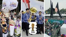Estadio Ciudad de México se pinta de verde; así el ambiente para la inauguración de la Copa del Mundo