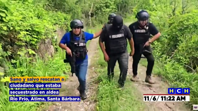 Rescatan sano y salvo a taxista VIP secuestrado en Santa Bárbara, pero los secuestradores huyeron