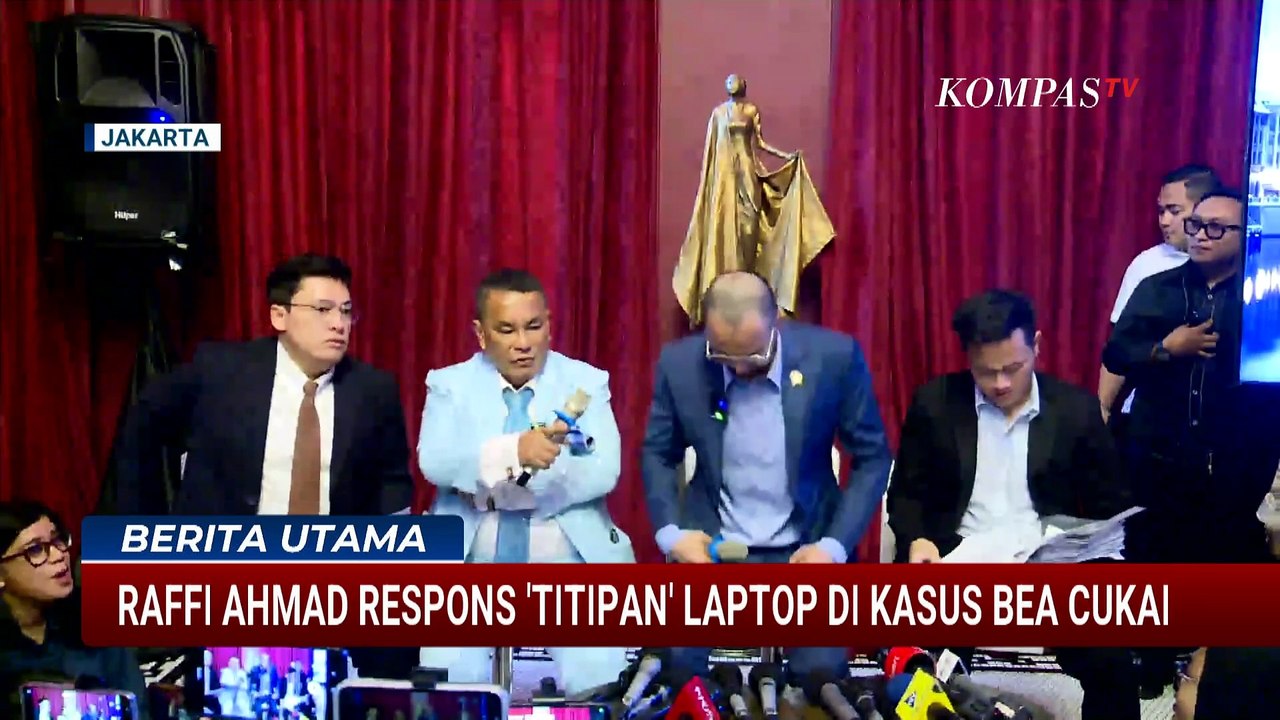 Raffi Ahmad Respons soal 'Titipan' Laptop di Kasus Bea Cukai | BERUT