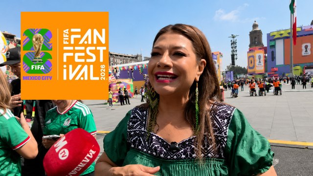 Clara Brugada pone la cara al caos de movilizaciones en pleno Fan Fest del Zócalo de CDMX