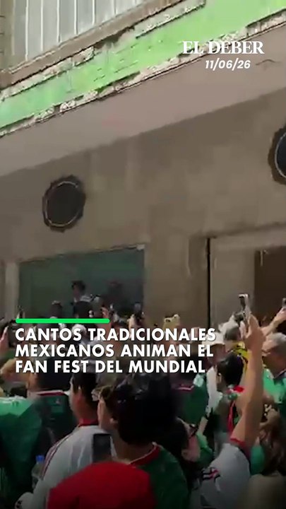 Cantos tradicionales mexicanos animan el Fan Fest del Mundial