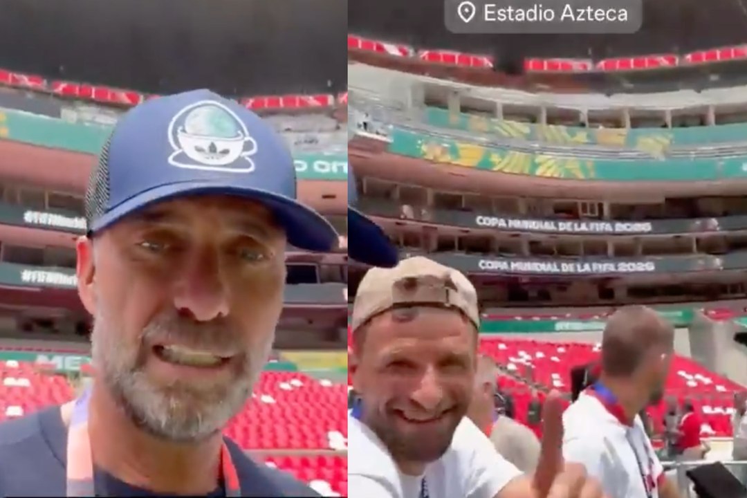 Klopp, Müller and Andrich soak in the World Cup atmosphere at Estadio Azteca