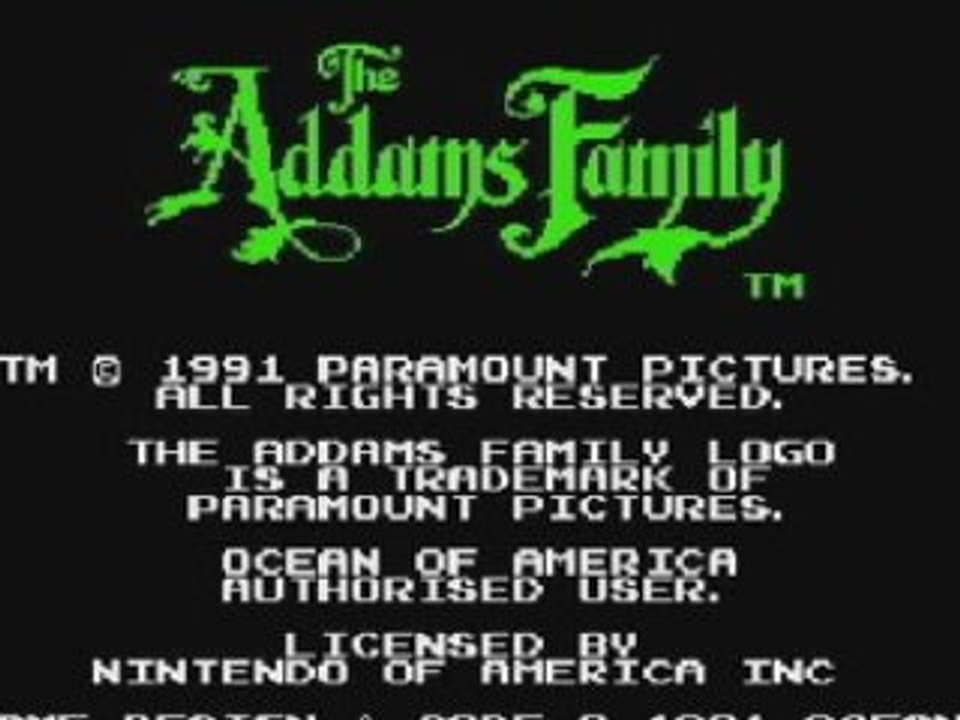 Addams Family (NES)
