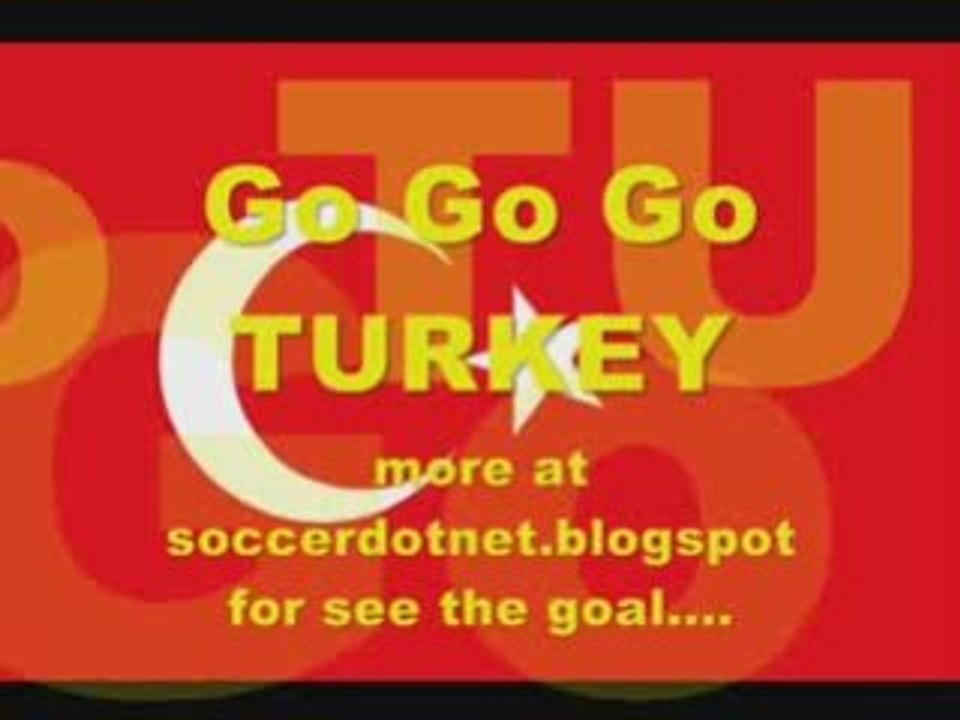 EURO 2008 : Turkey win and goal beat crotia (3-1)