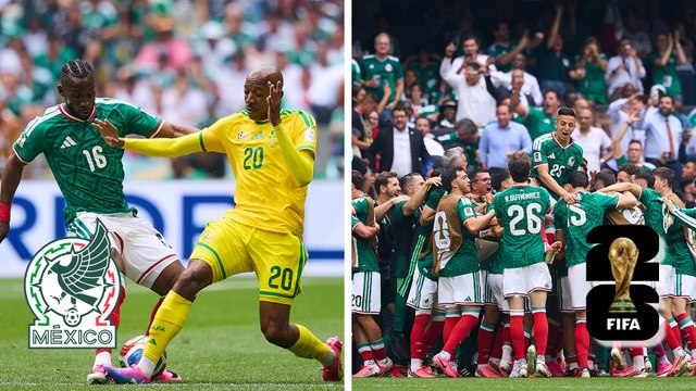 México termina con Sudáfrica en el primer partido del Mundial 2026