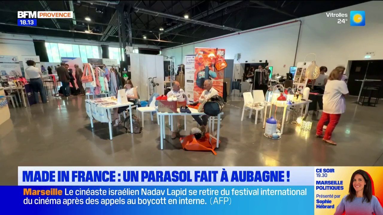 Made in France : un parasol fait à Aubagne !