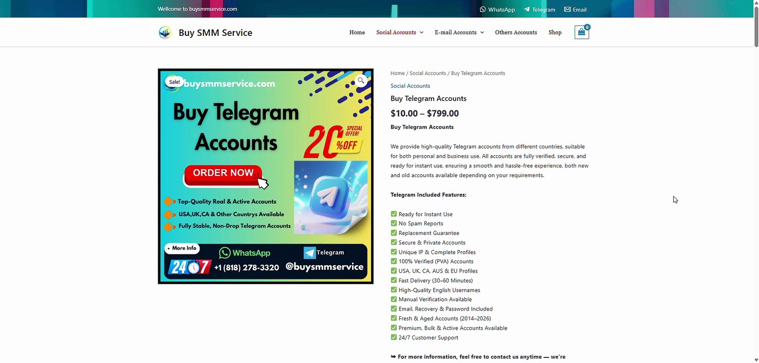 7 Best Places to Buy Telegram Accounts (PVA) for Instant Use
