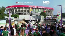 الجماهير تتوافد إلى ملعب مكسيكو سيتي قبل انطلاق كأس العالم