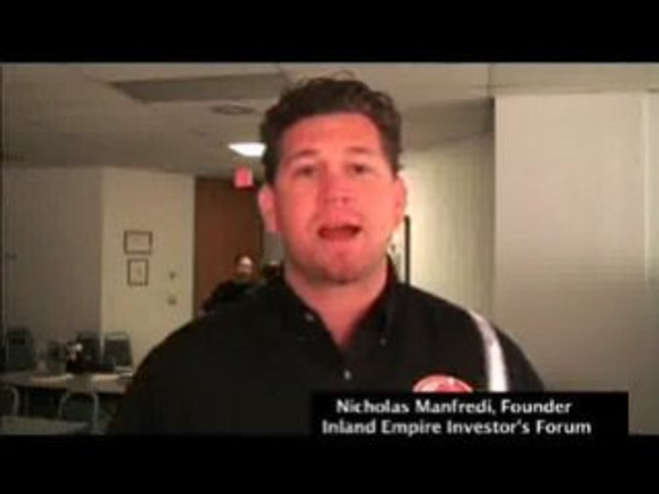 Nick Manfredi Investor Feedback on Foreclosure Trackers