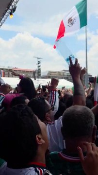 El Zócalo, fan fest y AS México reaccionan al primer gol de México en el Mundial 2026