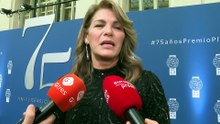 Fabiola Martínez confiesa sentirse muy feliz por el embarazo de Claudia, hija de Bertín Osborne