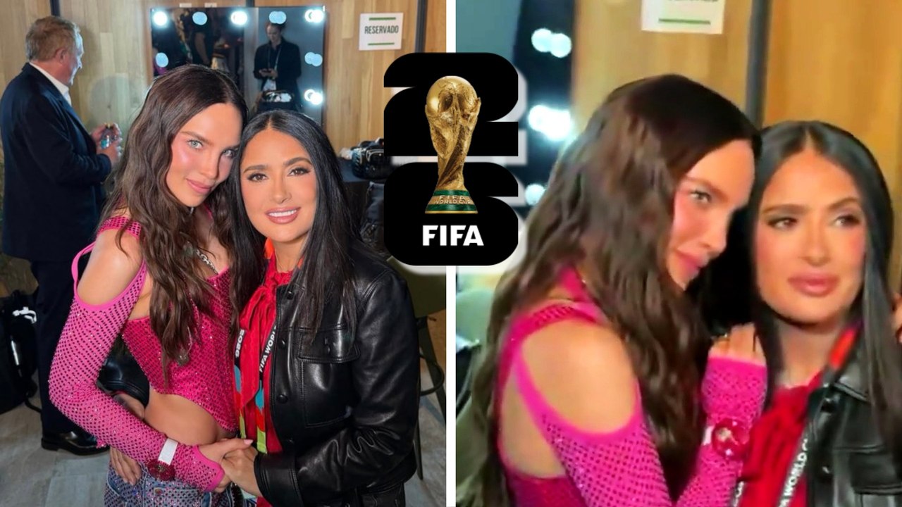 Salma Hayek y Belinda derrochan belleza en la inauguración del Mundial 2026