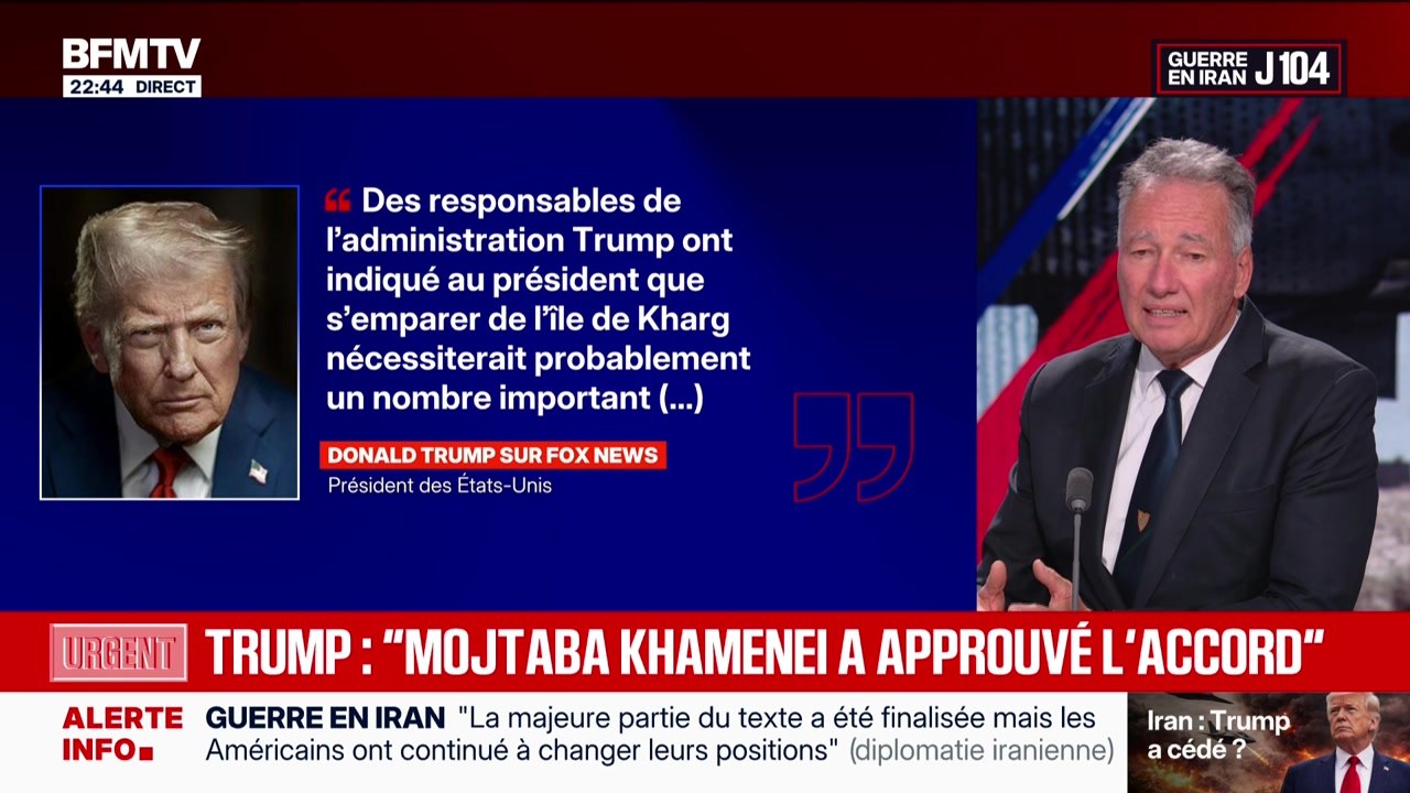 Trump : "un deal avec l'Iran, approuvé par Mojtaba" - 11/06