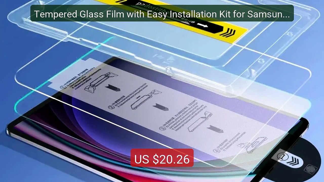 Tempered Glass Film with Easy Installation Kit for Samsung ... -- Top Pick 2026 | Unbeatable Price!