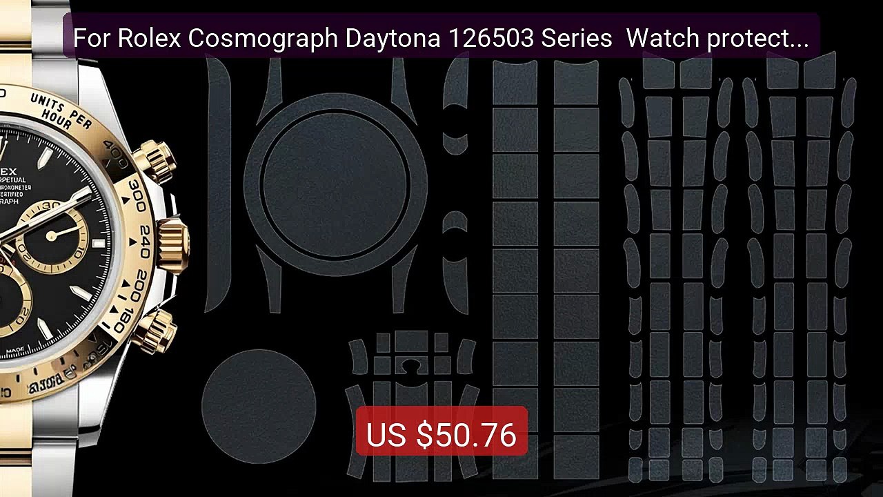 For Rolex Cosmograph Daytona 126503 Series  Watch protective F... -- Hot Deal 2026 | Limited Offer!
