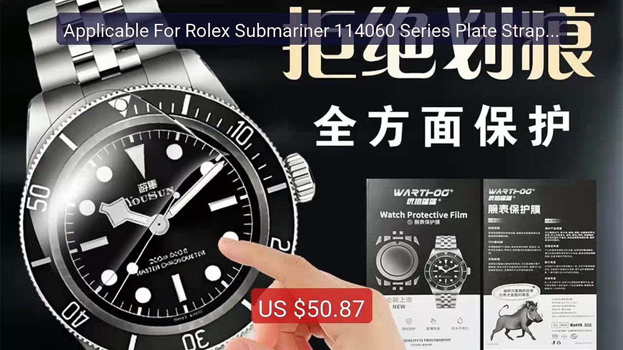 Applicable For Rolex Submariner 114060 Series Plate Strap M... -- Top Pick 2026 | Unbeatable Price!