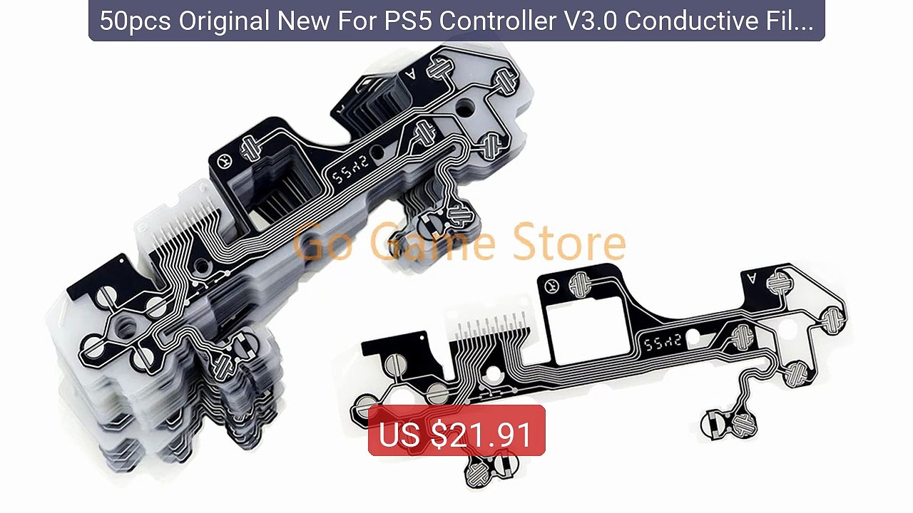 50pcs Original New For PS5 Controller V3.0 Conductive Film Flex Rib... -- Top Rated 2026 | Buy Now!