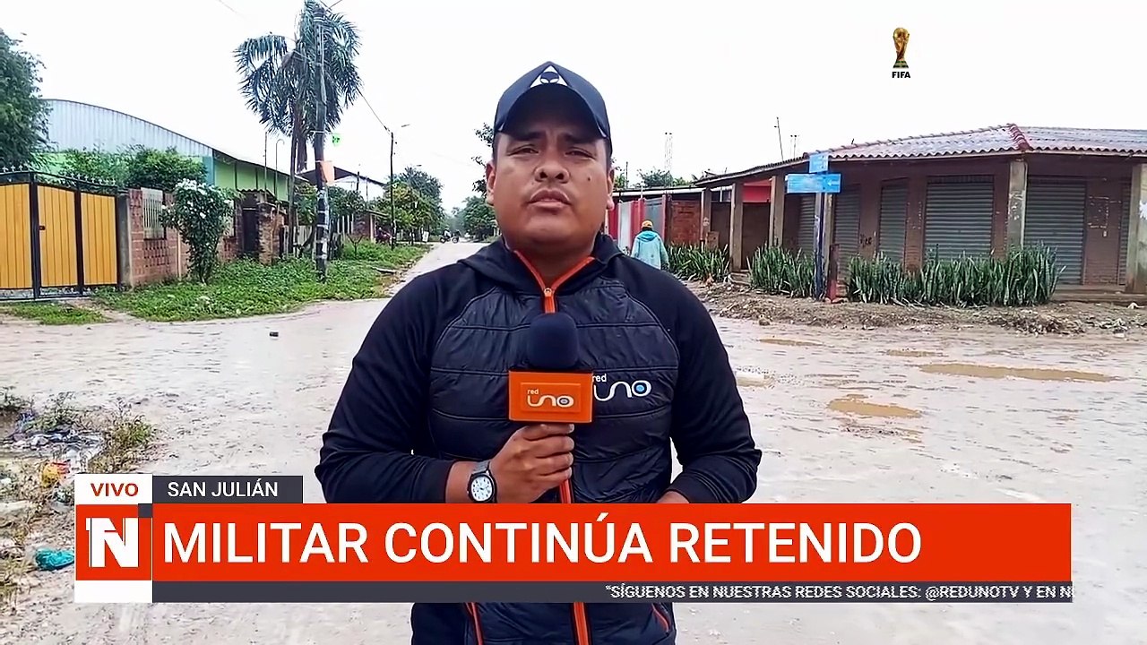 MILITAR CONTINÚA RETENIDO