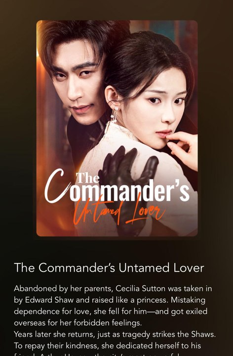 The Commander's Untamed Lover -English Sub