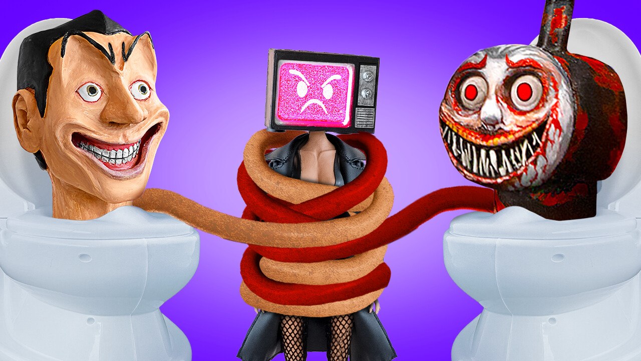 Skibidi Toilet Adventure: Crafting TV Characters and Epic Fun