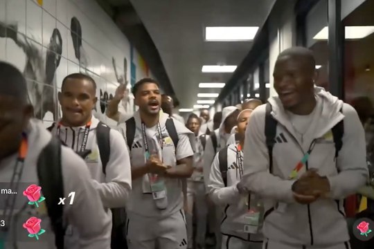 Sudáfrica lleva música, baile y alegría al Estadio Azteca antes de la inauguración del Mundial