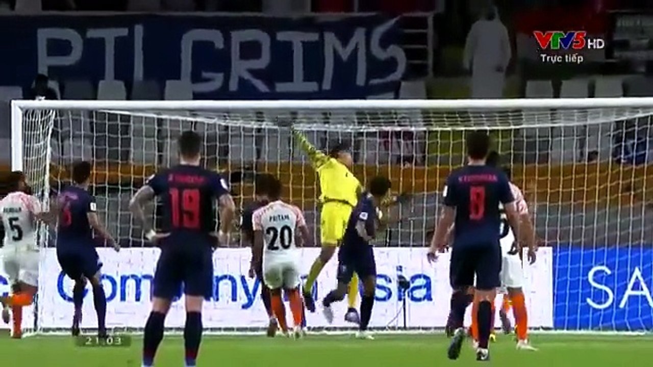 Thái Lan 1-4 Ấn Độ - Goals and Highlights (6/1/2019) | VTV5 HD