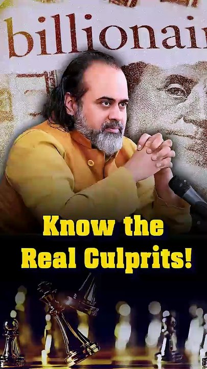 Know the Real Culprits! || Acharya Prashant
