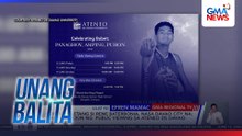 Labi ng atletang si Rene Baterbonia, nasa Davao City na; magkakaroon ng public viewing sa Ateneo de Davao University | Unang Balita
