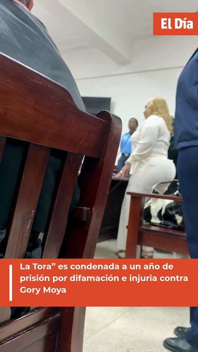 Condenan a un año de prisión a “La Tora” por difamación e injuria contra Gory Moya