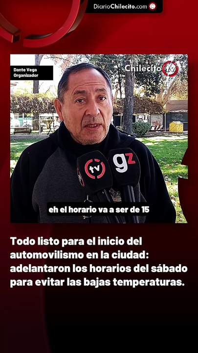 Todo listo para el inicio del automovilismo en la ciudad: adelantaron los horarios del sábado para evitar las bajas temperaturas.