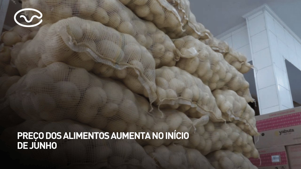 Preço dos alimentos aumenta no início de junho