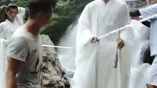Remember That Waterfall Scene? The Behind-the-Scenes Footage Is Even More Fun!
