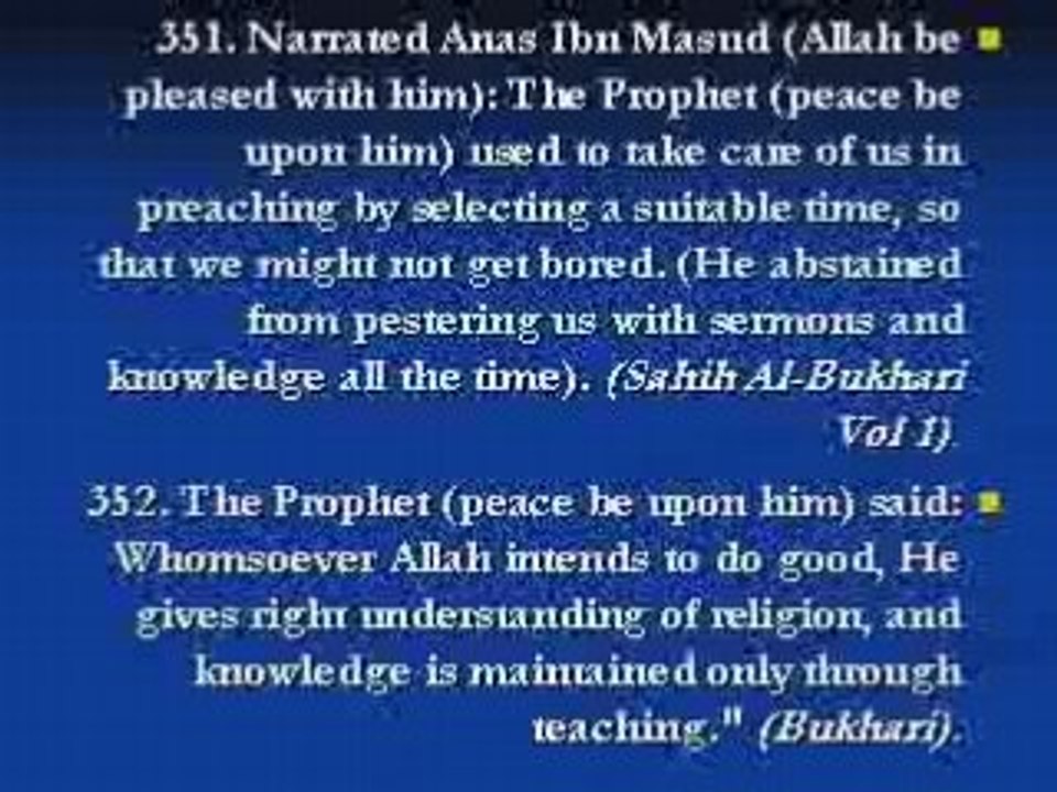 500 Selected Hadiths-11