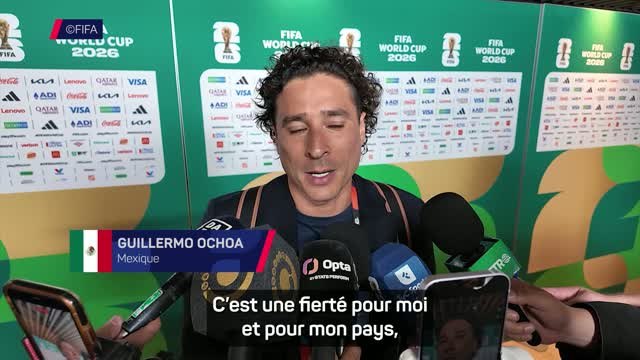 Mexique - Ochoa dispute son sixième mondial : C'est une fierté pour moi