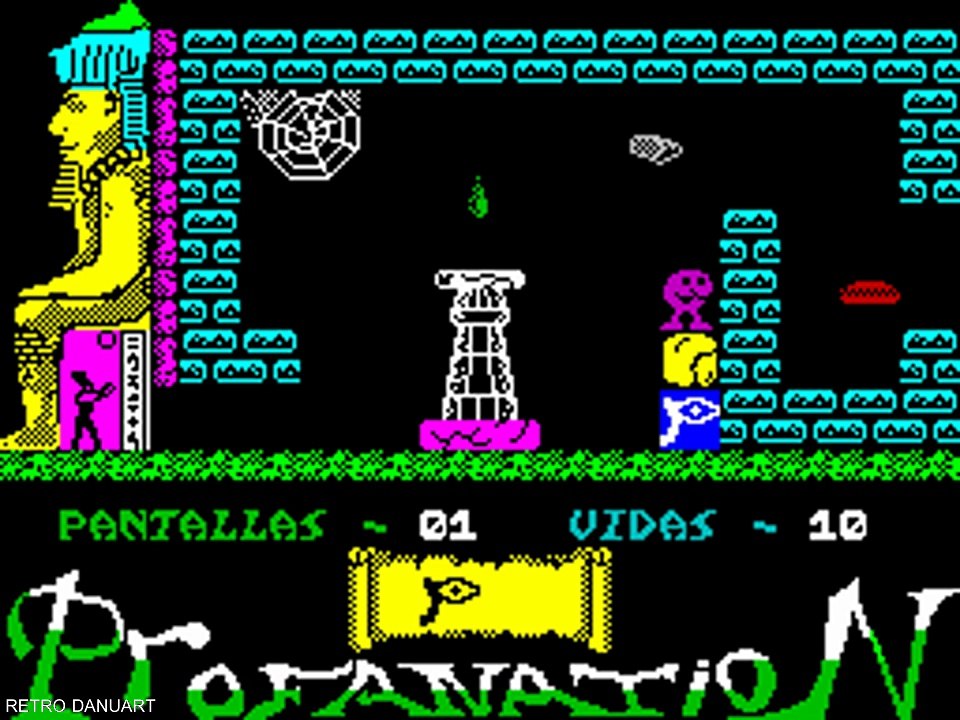 ABU SIMBEL PROFANATION (Dinamic - Spectrum - 1985)