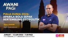 AWANI Pagi: Piala Dunia 2026| Apabila Bola Sepak Bertembung Geopolitik
