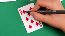 Secret number revealed in the eight of diamonds🤔8️⃣