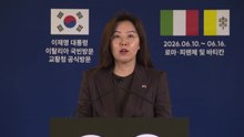 이 대통령, 14일 순방지서 화상 참모회의...투표용지 사태 등 논의 / YTN