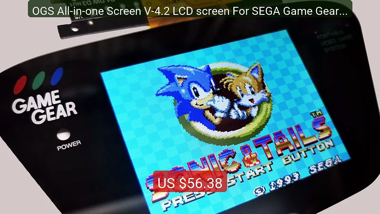 OGS All-in-one Screen V-4.2 LCD screen For SEGA Game Gear GG adjus... -- Best Deal 2026 | Shop Now!