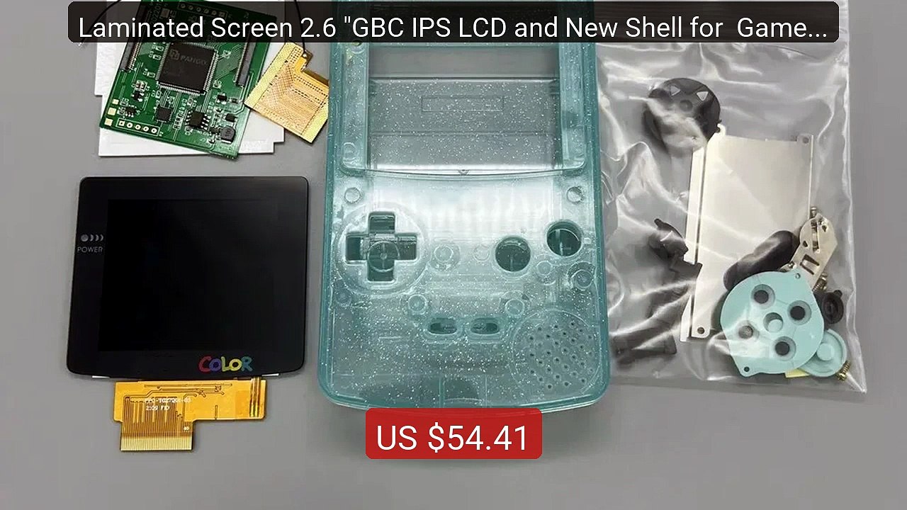Laminated Screen 2.6 "GBC IPS LCD and New Shell for  Gameboy C... -- Hot Deal 2026 | Limited Offer!