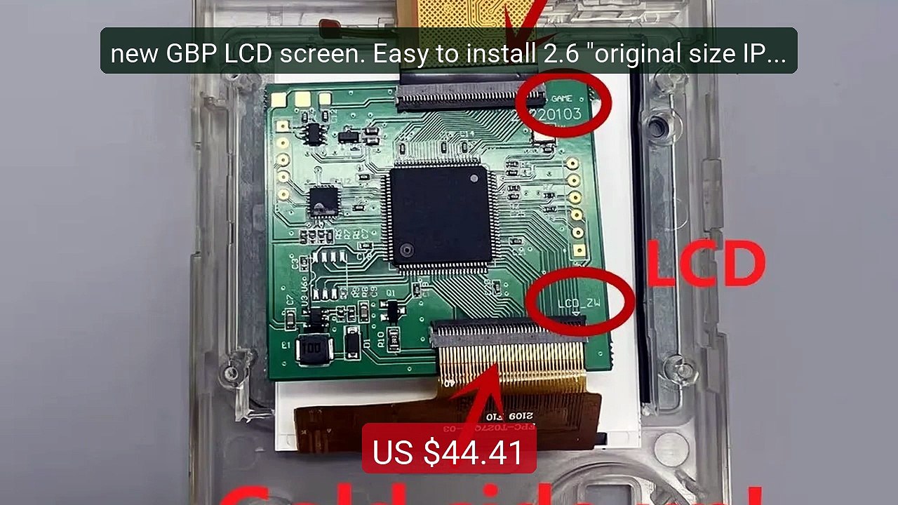 new GBP LCD screen. Easy to install 2.6 "original size IPS high br... -- Best Deal 2026 | Shop Now!
