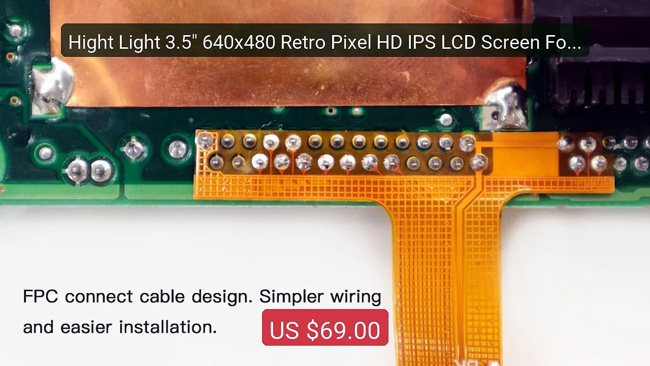Hight Light 3.5" 640x480 Retro Pixel HD IPS LCD Screen For for ATAR... -- Top Rated 2026 | Buy Now!