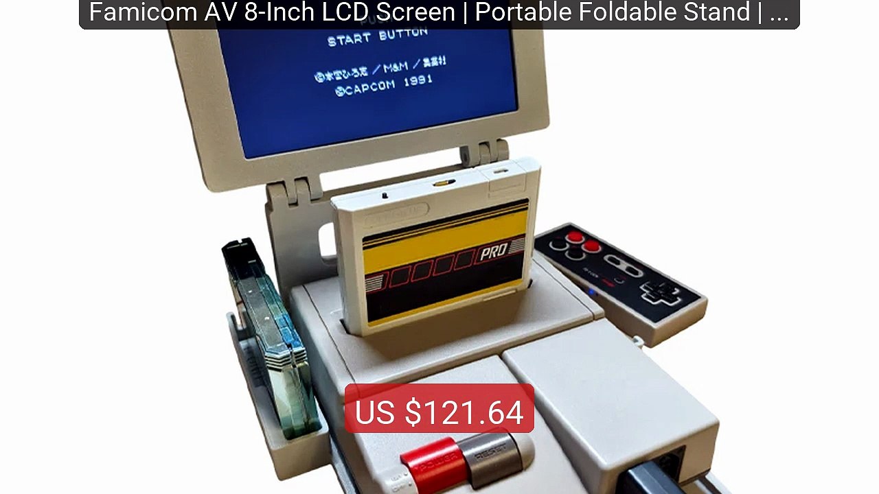 Famicom AV 8-Inch LCD Screen | Portable Foldable Stand | 72... -- Top Pick 2026 | Unbeatable Price!