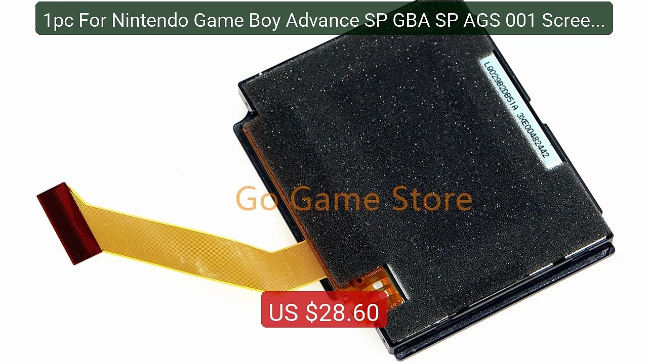 1pc For Nintendo Game Boy Advance SP GBA SP AGS 001 Screen Brighte... -- Best Deal 2026 | Shop Now!