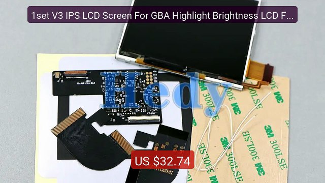 1set V3 IPS LCD Screen For GBA Highlight Brightness LCD For GBA V3.... Top Rated 2026 | Buy Now!
