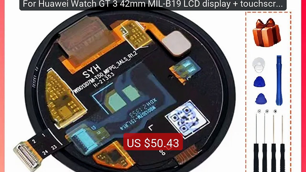 For Huawei Watch GT 3 42mm MIL-B19 LCD display + touchscreen AMOLE... -- Best Deal 2026 | Shop Now!