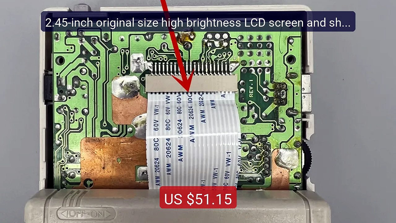 2.45-inch original size high brightness LCD screen and shel... -- Top Pick 2026 | Unbeatable Price!